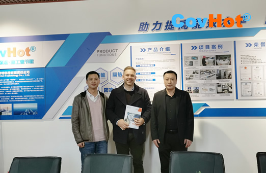 科好特公司迎接俄羅斯客戶參觀考察，洽談合作